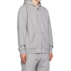 Ensemble survêtement personnalisé pour homme, coupe-vent, en coton, veste de sport, survêtement zippé coupe-vent pour homme, vente en gros - Product Image 4