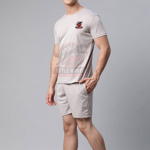 Conjunto de Pantalones Cortos Transpirables, Ligeros y Duraderos para Uso en Exteriores, Diseño Personalizado, de Algodón, para Hombre, Conjunto de Verano - Product Image 4