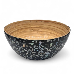 Cuencos de Nácar al por Mayor, Cuencos Decorativos con Incrustaciones de Concha, Material Natural Ecológico, Pedido al por Mayor para el Hogar - Product Image 1