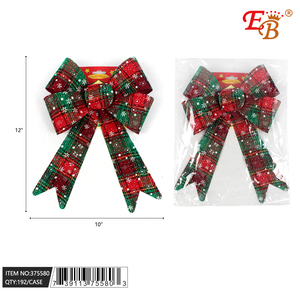 12 \ "X10 \" Pajarita de Navidad Decoración 240PCS/Carton Adorno festivo para decoraciones navideñas - Product Image 1