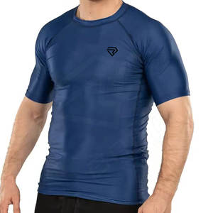 Rashguard MMA à manches longues personnalisé pour adulte Rashguard à sublimation Tops Rashguard Rash Guard Personnaliser les chemises de compression - Product Image 1