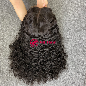 Peluca con cierre de onda profunda, superventas, encaje transparente, cutícula alineada, Peluca de cabello humano, cabello vietnamita crudo - Product Image 3