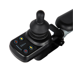 รถเข็นไฟฟ้าพับได้น้ำหนักเบา โครงเหล็กคาร์บอน แบตเตอรี่ตะกั่ว-กรดถอดได้ ดีไซน์พกพาสะดวกสำหรับผู้พิการ - Product Image 6