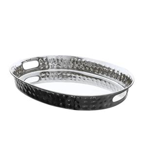 Plateau Rectangle en Acier Inoxydable pour Restaurant et Hôtels Plateau à Café Vaisselle de Mariage Plateau à Salade Fantaisie - Product Image 4