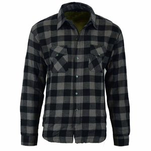 เสื้อเชิ้ตผ้าฟลานเนลสำหรับขี่มอเตอร์ไซค์แบบขายส่ง สำหรับผู้ชายและผู้หญิง เสื้อเชิ้ตผ้าฟลานเนลกันน้ำ ราคาสมเหตุสมผล คุณภาพสูง รับผลิตแบบ OEM - Product Image 1