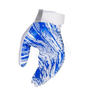 Gants de récepteur de football pour jeunes en cuir de haute qualité avec poignées Gants de football américain respirants pour la vente en ligne d'hiver - Product Image 5