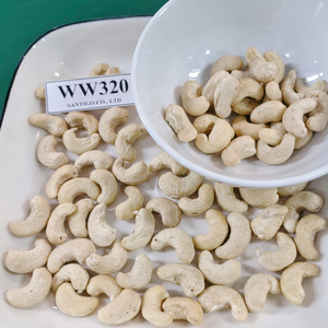 Anacardos listos para enviar Kernel Kaju Badam SANTIGO Vietnam W320 anacardos libres de impuestos W320 - Product Image 1