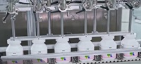 Machine de remplissage et de capsulage TENZ à 6 buses entièrement automatique pour shampoing, lotion, lavage corporel, gel hydratant à l'huile capillaire et produit quotidien