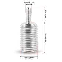 Adaptateur de pommeau de vitesse en aluminium CNC pour volants de simulation de course Logitech (G29/G923), filetage M12x1.25, simulateur de course, accessoire de jeu