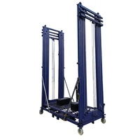 Plataforma Elevadora de Andamios de Acero Eléctrica con Motor de 1.6-4kW de Potencia para Uso Móvil en Construcción de Casas y Paredes