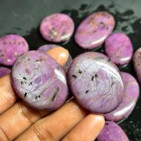 Magnifique Cabochon de Zoisite Rubis Étoilé Grade AAA, Pierre Précieuse Verte Naturelle de Formes Variées, Certifié par un Certificat Tierce Partie pour la Fabrication de Bijoux