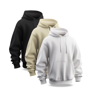 Venta al por mayor Premium Heavyweight 100% Cotton Pullover Hoodies para hombres Best Streetwear Basics bordado Technics para la temporada de primavera - Product Image 1