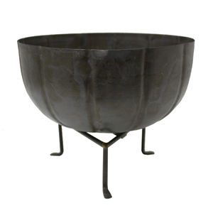 Jarrón de hierro de diseño único, maceta de oxidasa gris de diseño clásico para el hogar, decoración de mesa de Navidad hecha a mano a granel - Product Image 6