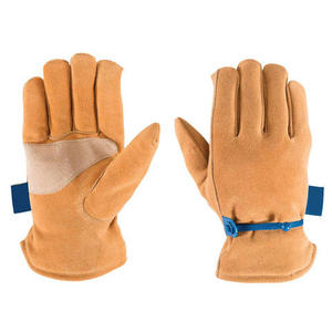 Guantes de trabajo de cuero para invierno, guantes de trabajo con pantalla táctil para construcción de seguridad industrial, nuevo diseño - Product Image 4