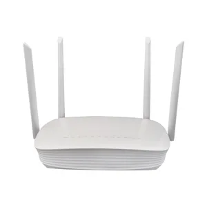 High Performance Home Use Ftth Long Range Dual Band 2.4Ghz 5.8Ghz Wifi ONU ONT 5g Wifi6 Voip ONU Modem