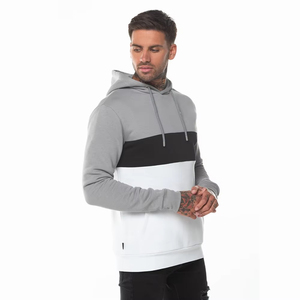 Pull à capuche personnalisé vintage pour hommes 100% coton sérigraphie brodée surdimensionnée en détresse pour l'hiver - Product Image 2