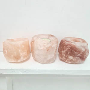 Bougeoir en sel de l'Himalaya fabriqué en usine de qualité supérieure Artisanat naturel à faible quantité minimale de commande - Product Image 3