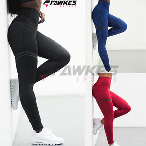 Nouveau design personnalisé de leggings de yoga et d'entraînement de gym leggings de fitness taille haute pour femmes leggings d'entraînement blancs à haute élasticité - Product Image 5