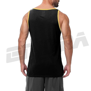 Nouvel article hommes coton mélangé athlétique débardeur sans manches course gymnastique chemise Muscle entraînement t-shirt respirant vêtements de sport 2025 - Product Image 6