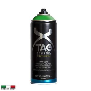 400ml verde ombra opaco bombolette Spray ad alta copertura per arte di strada Graffiti vernice acrilica con 5 punte per murales - Product Image 2