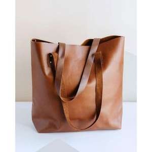 Sacs fourre-tout pour femmes en cuir faits à la main, poignées robustes, fermeture éclair, grande capacité, résistants à l'eau, écologiques, durables, prix d'usine - Product Image 6