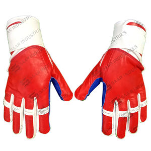 Plus demandé Heavy Duty Confortable Strong Grip Respirant Antidérapant Taille Personnalisée Logo Original Cuir Gauche/Droite Baseball - Product Image 5