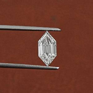 Hecho a mano 1-5 Ct Todos Los tamaños disponibles IGI Certified Hexagonal Shape Lab Grown Diamond Piedra suelta para joyería al mejor precio - Product Image 5