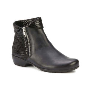 Stivaletti Chelsea da Donna Emmy con Tacco Alto, Chiusura Slip-On, Fodera in Rete Traspirante, Fantasia Leopardata, Autunno - Product Image 4