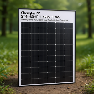 Panneau solaire monocristallin PERC pliable Shengtai PV ST4-60HPH-360M 550W avec couvercle avant en verre - Product Image 3