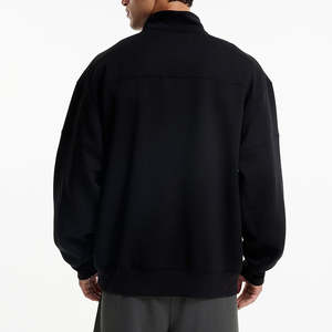 La mejor sudadera de algodón de tela, sudadera Lisa personalizada, sudaderas con capucha de media cremallera personalizadas, sudadera - Product Image 2