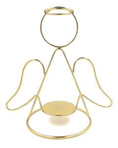 Bougeoir bougeoir en métal pour table à manger, fête de mariage et décoration de maison romantique élégante - Product Image 1