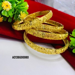 One Gram Gold Plated <b>Bangle</b> Jewelry Design Women's Fashion - Product Image 2