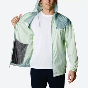 Chaqueta Acolchada Ligera de Alta Calidad para Hombre, Cortavientos de Primavera, para Correr, Senderismo, Pesca, Abrigos Cortavientos, Material de Tela para Ropa Exterior - Product Image 2