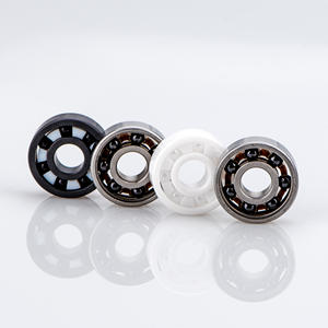 Rodamiento de Bolas de Cerámica Completa 6304 6305 Si3N4 GCr15, Precisión P6, Certificado IATF/16949, Marca ISK, Servicios Personalizados OEM, China - Product Image 1