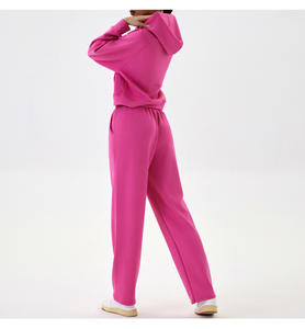 Pantalons décontractés pour femmes de taille plus Pantalon de survêtement en molleton Modèle Dollar avec cordon de serrage Pantalon cargo d'automne - Product Image 6