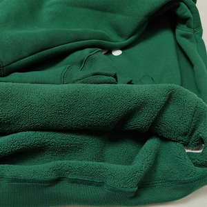 Sweats à capuche d'hiver pour hommes 2 Pcs Commandes en gros Soft 100% Cotton Fleece Fabric Quick Dry & Breathable Solid Color with Pocket Design - Product Image 2