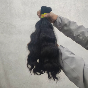 ผมแท้ธรรมชาติจากอินเดียใต้ แบบลอนคลื่น 18 นิ้ว - Product Image 1