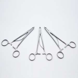 Pince à cuir chevelu Raney, pince à appliquer, instrument chirurgical manuel en acier inoxydable, outil médical de précision réutilisable, certifié CE - Product Image 5