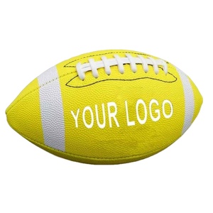 Ballon de rugby en cuir composite personnalisé, haute adhérence, maintien de l'air, logo et couleur personnalisés, taille sur mesure, idéal pour les matchs - Product Image 3
