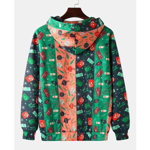 Sudadera con capucha de manga larga regular a la moda para hombre, sudaderas con capucha de sublimación de invierno con patrón de estampado 3D de nuevo estilo, suministro al por mayor para hombres - Product Image 2