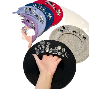 Casquette de camionneur en maille personnalisée avec logo 2025, avec strass en diamant, 100% coton/polyester, motif en chevrons, style hip-hop - Product Image 4