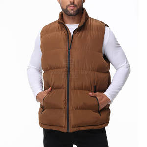 Veste sans manches à capuche pour homme avec logo personnalisé sur le devant, service OEM, prix bas, écologique, respirante - Product Image 1