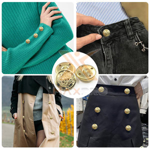 กระดุมเหล็กชุดพิธีการแบบใหม่ ยี่ห้อส่วนตัว คุณภาพสูง - Product Image 4