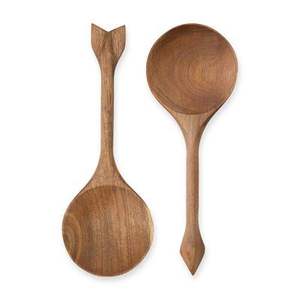 2025 Hot Selling Handcrafted Acacia <b>Wooden</b> <b>Spoon</b> <b>Set</b> of 4 Various Designs for Serving Cooking and Weddings - Product Image 3