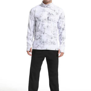 Men's UPF 50+ Sun Protection Hoodie Long Sleeve <b>SPF</b> Fishing Hiking Running Quick Dry Lightweight Shirts Hoodies With Thumb Hole - Product Image 5