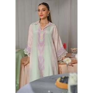 Camisa de Chifón Opalina con Mangas Tres Cuartos para Uso Diario en Primavera/Verano - Product Image 2