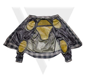 Camisa de Franela de Algodón Premium con Fibra de Aramida y Diseño de Botones Resistente al Fuego para Motociclismo, Hecha en Pakistán, OEM - Product Image 5