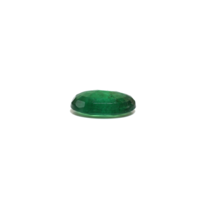 Pierre précieuse naturelle verte facettée de 2,59 carats, taille émeraude, 8 mm, certifiée IGI, traitée thermiquement - Product Image 3