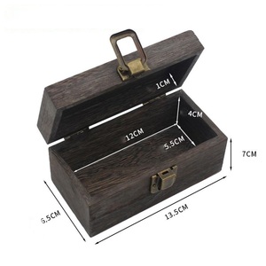 Direct Factory Supply Luxury <b>Wooden</b> <b>Storage</b> <b>Box</b> with Glass Lid for Watches Jewelry or Collectibles Available for Factory Price - Product Image 4