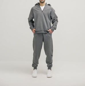 Sudadera con Capucha Extra Grande para Hombre, 100% Algodón, Otoño, Estampado Puff Ecológico de Alta Calidad, 400g, Bordado Personalizado - Product Image 2